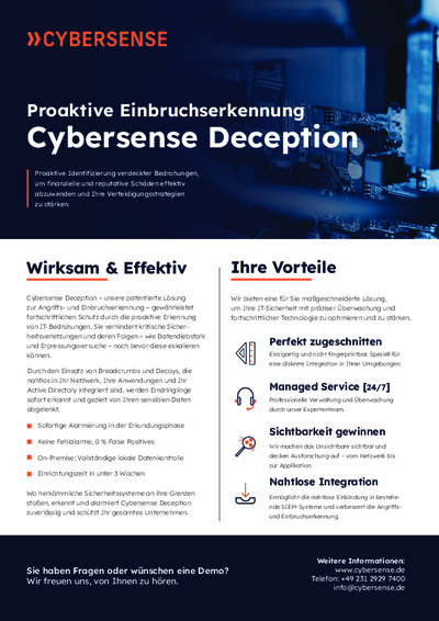 Vorschau Beilage Cybersense